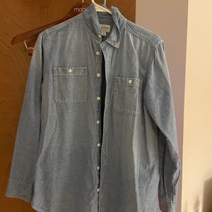 J. Crew denim women’s shirt
